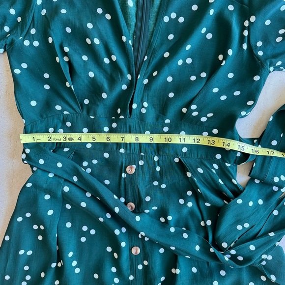 Faithful The Brand Farah Linnea Dot Maxi Dress Size 4 - Picture 6 of 11